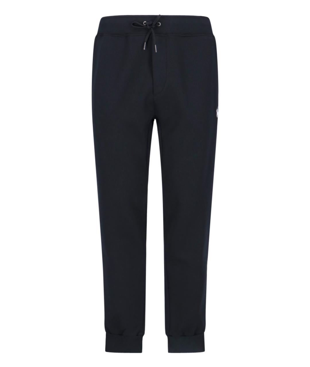 POLO RALPH LAUREN Черные хлопковые повседневные брюки, фото 1