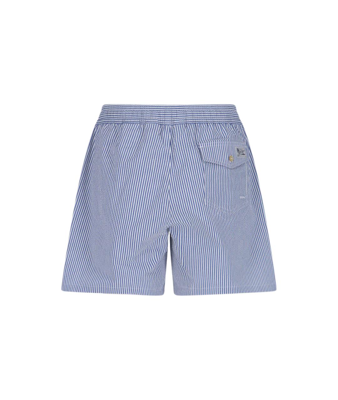 POLO RALPH LAUREN Голубые шорты, фото 2
