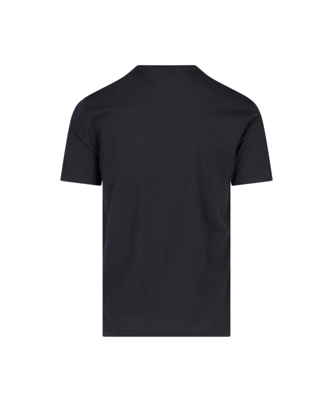 POLO RALPH LAUREN Черная хлопковая футболка, фото 2