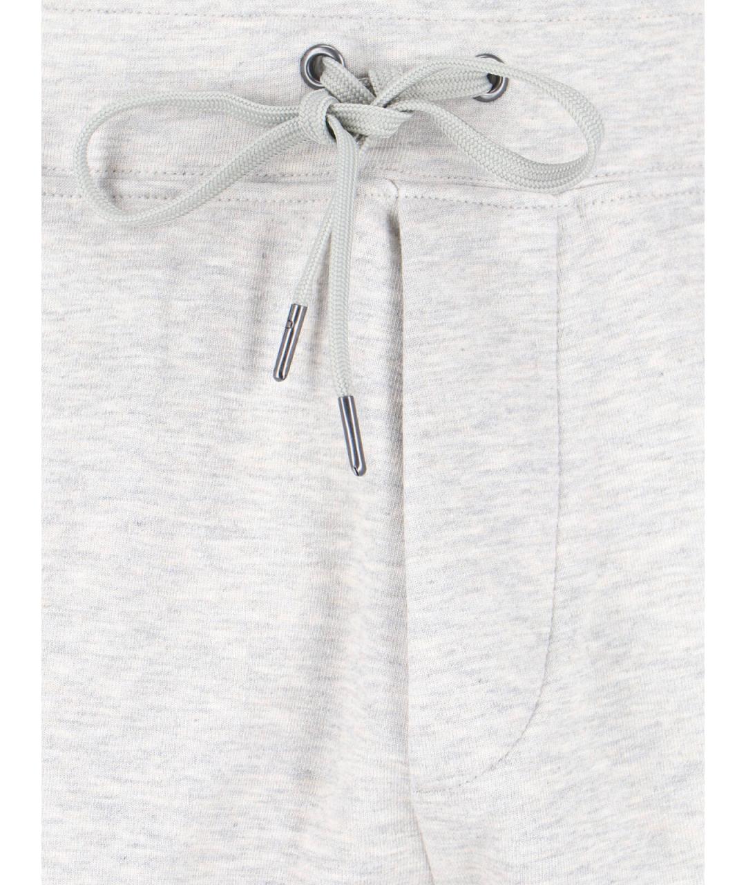 POLO RALPH LAUREN Серые хлопковые повседневные брюки, фото 5