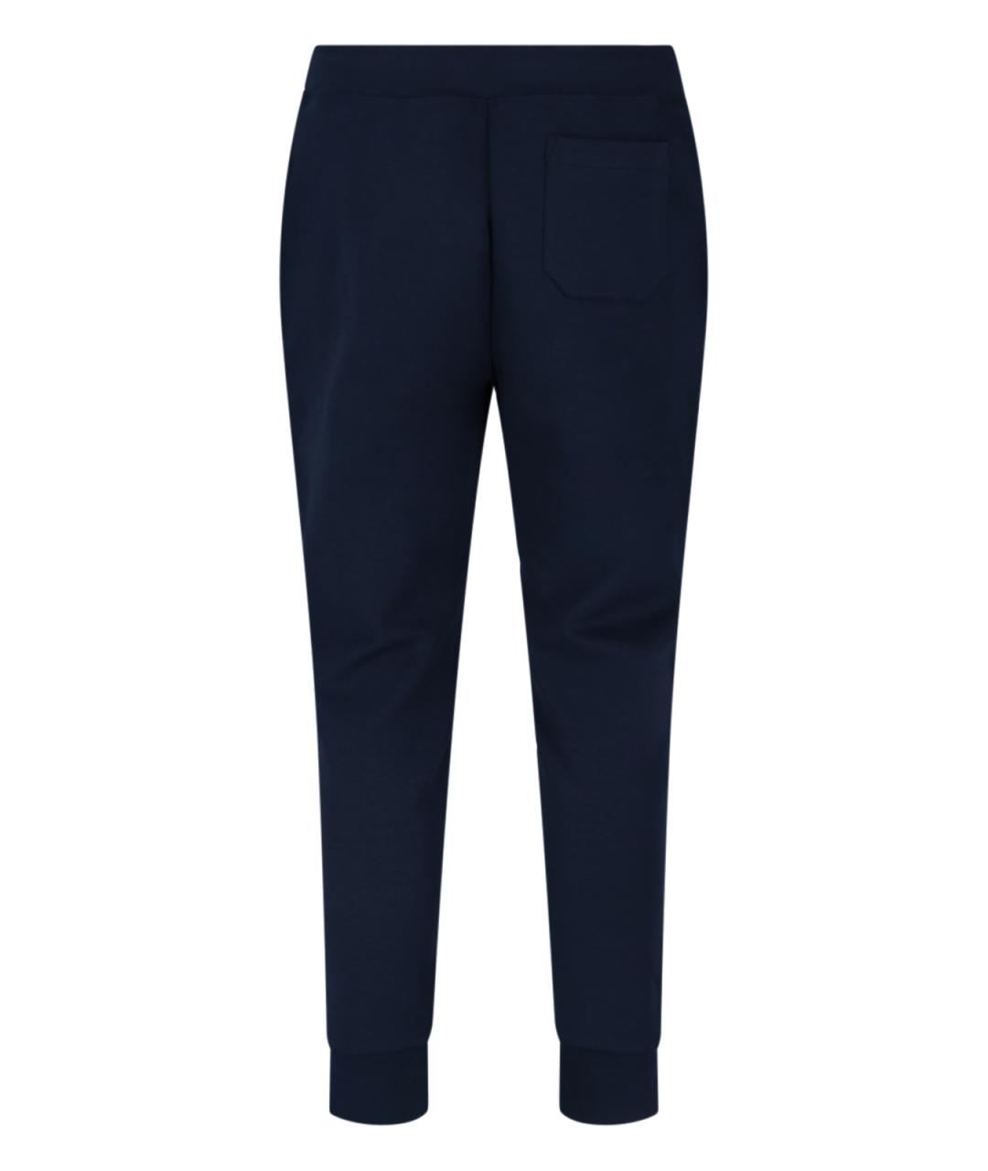 POLO RALPH LAUREN Синие хлопковые повседневные брюки, фото 3