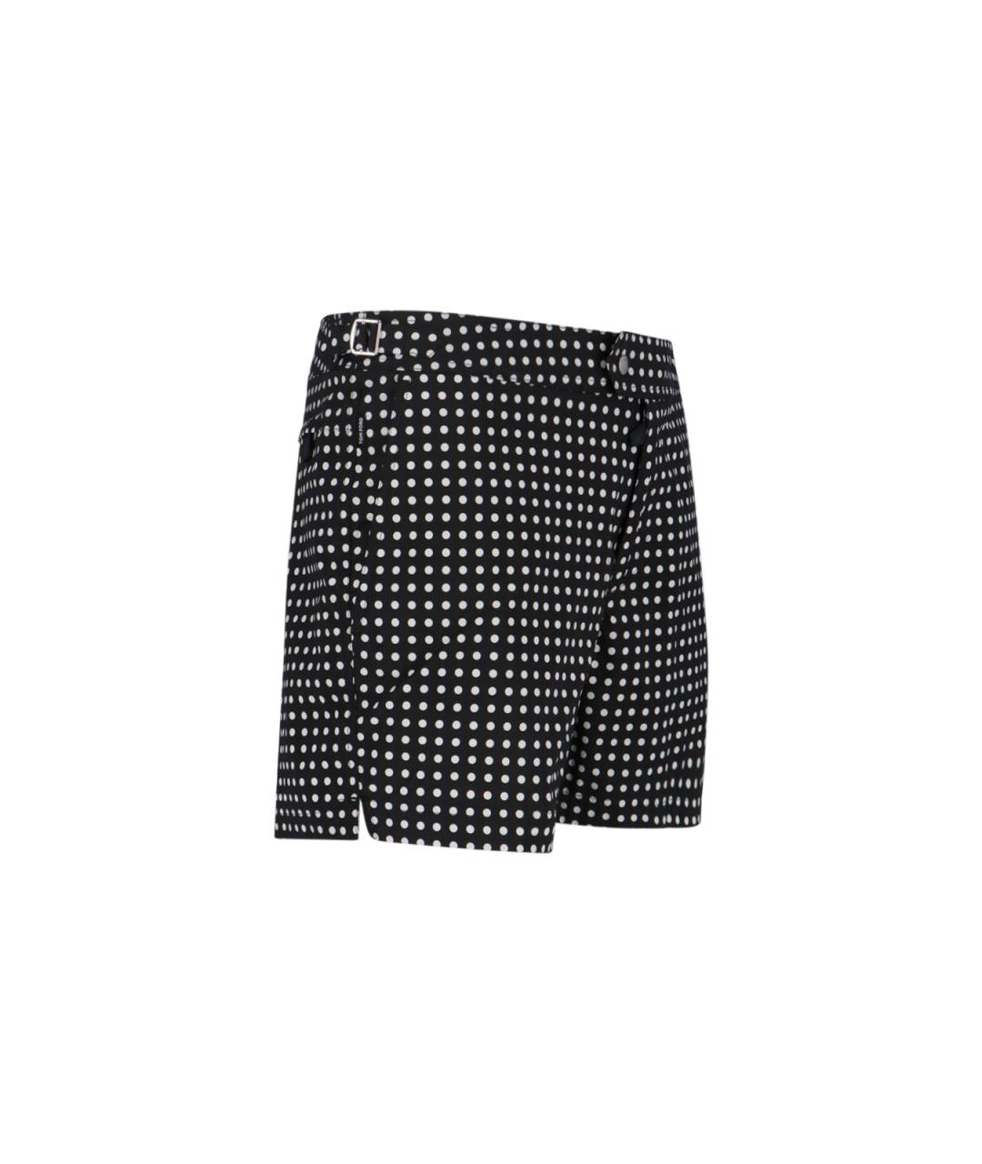 TOM FORD Черные полиэстеровые плавки, фото 3