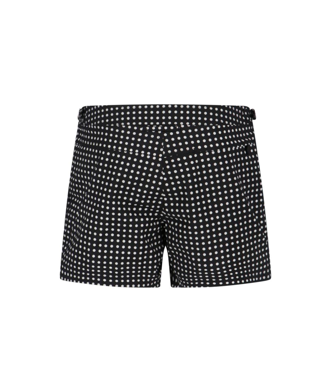 TOM FORD Черные полиэстеровые плавки, фото 2