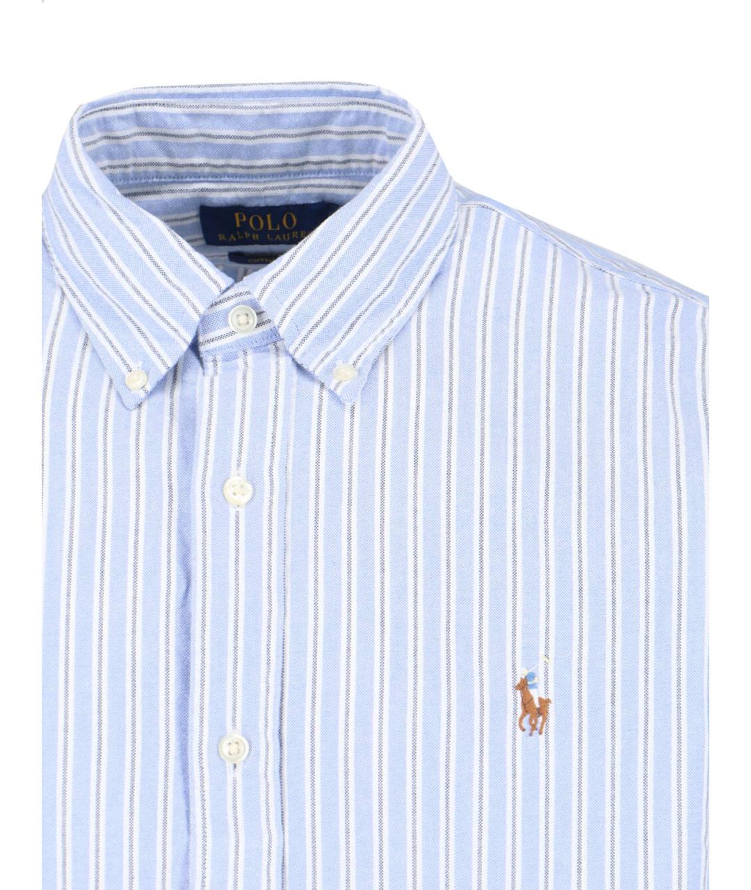 POLO RALPH LAUREN Синяя кэжуал рубашка, фото 3