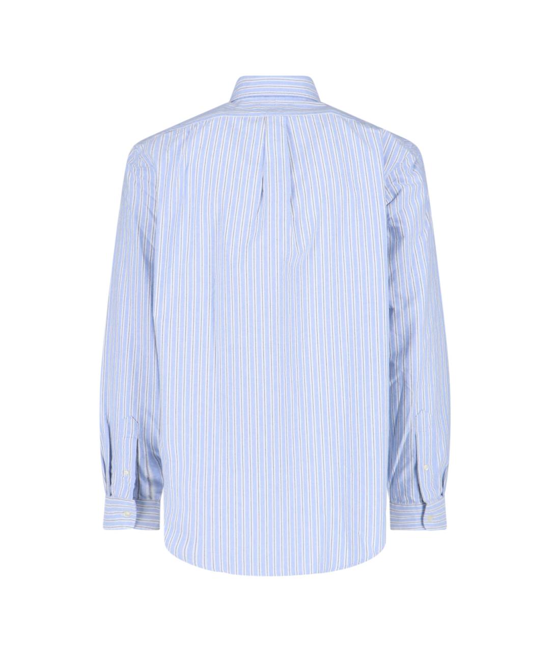 POLO RALPH LAUREN Синяя кэжуал рубашка, фото 2