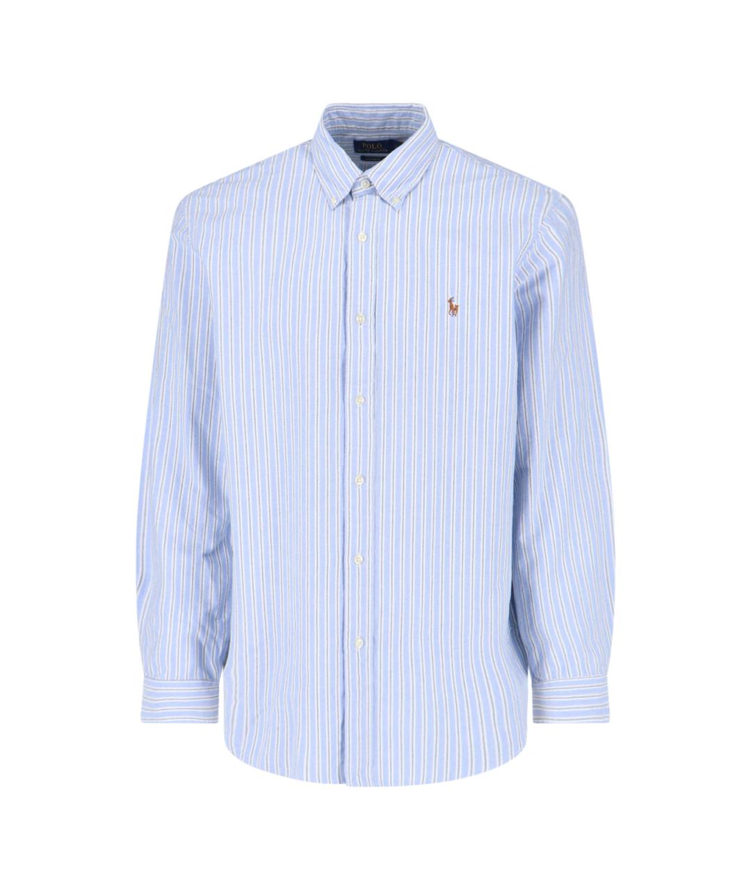 POLO RALPH LAUREN Синяя кэжуал рубашка, фото 1