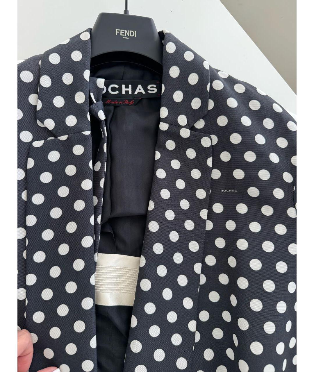 ROCHAS Черное пальто, фото 5
