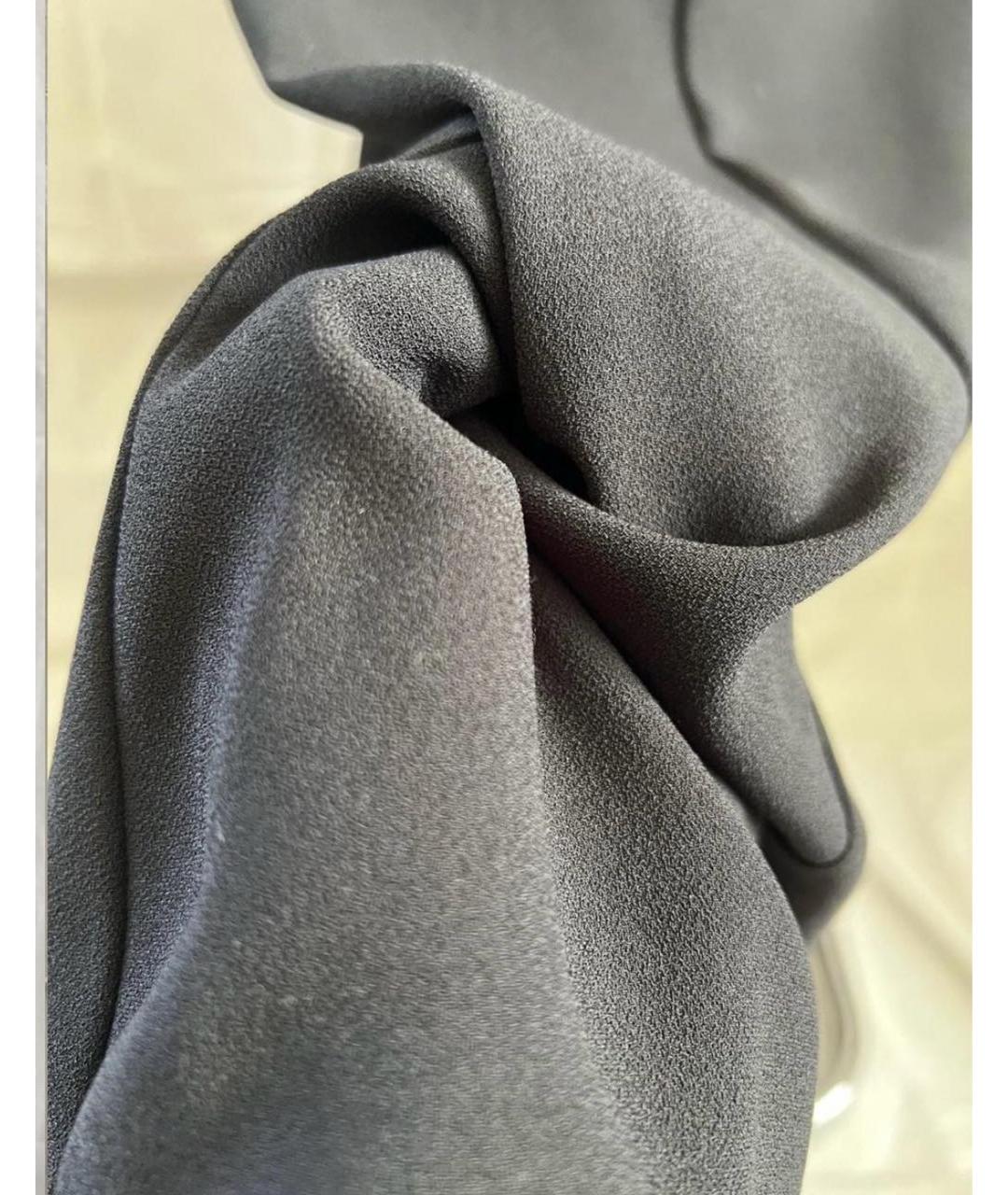 PINKO Черное сетчатое вечернее платье, фото 5