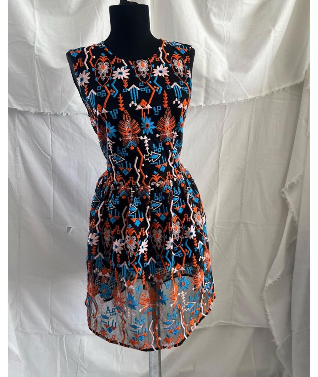 PINKO Мульти ацетатное повседневное платье, фото 7