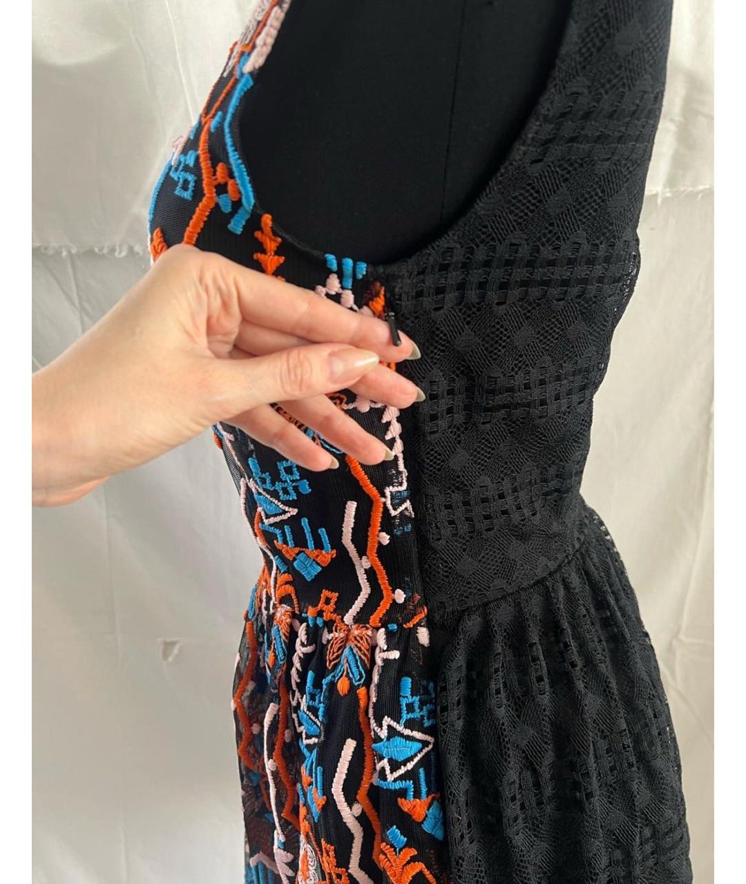 PINKO Мульти ацетатное повседневное платье, фото 6