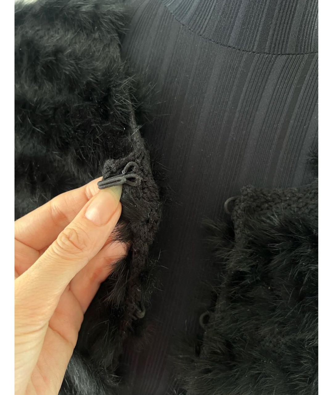 PINKO Черный шерстяной джемпер / свитер, фото 6