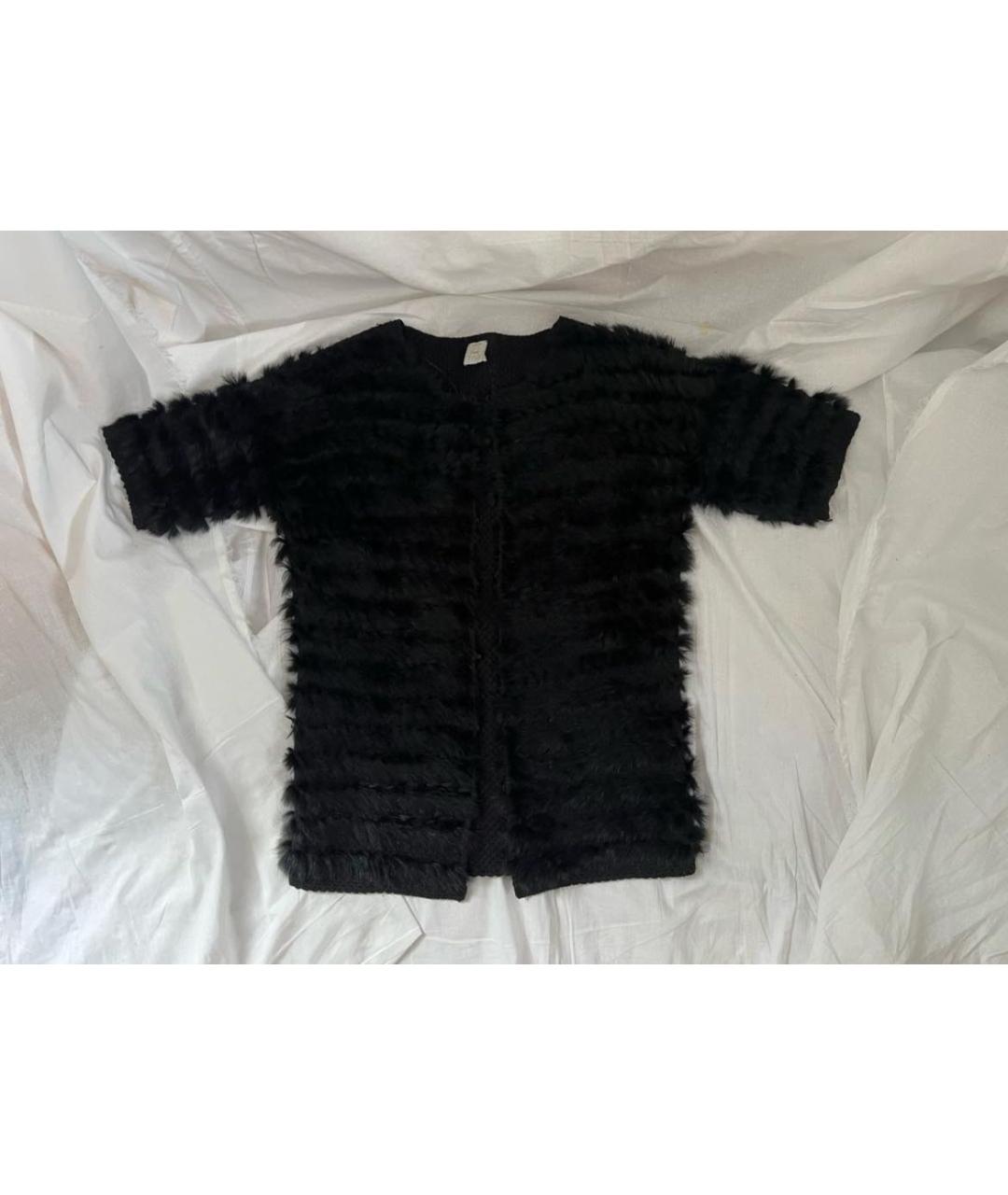 PINKO Черный шерстяной джемпер / свитер, фото 9