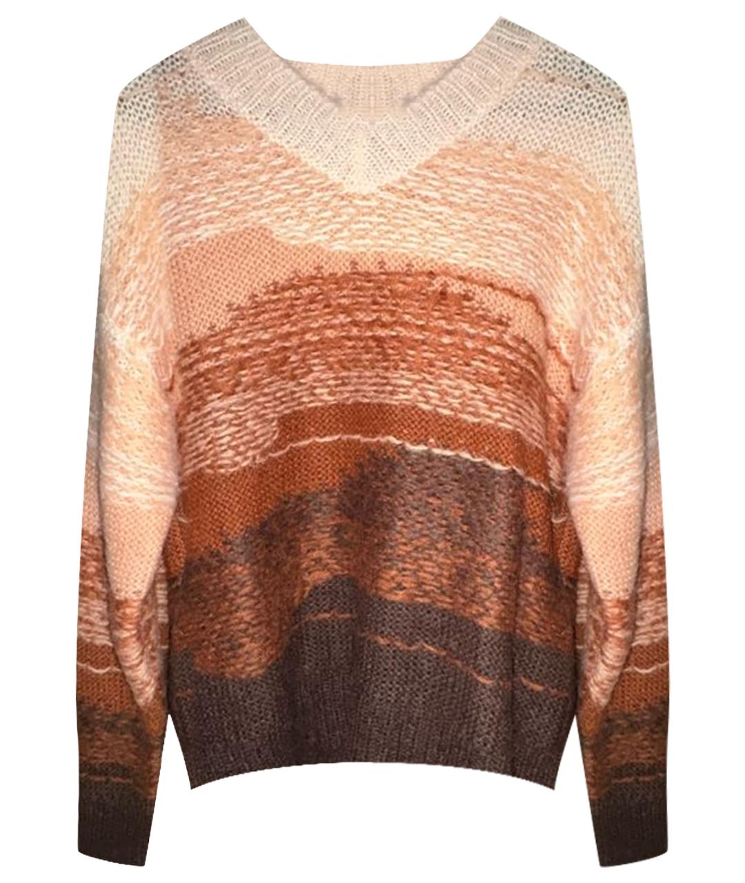 ACNE STUDIOS Коричневый шерстяной джемпер / свитер, фото 1