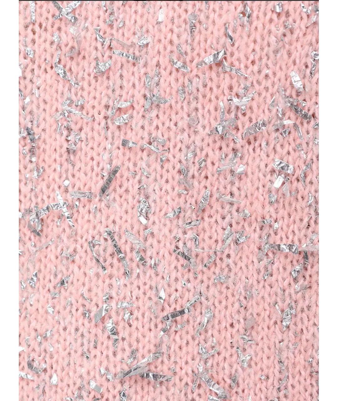 MSGM Розовый полиамидовый джемпер / свитер, фото 2