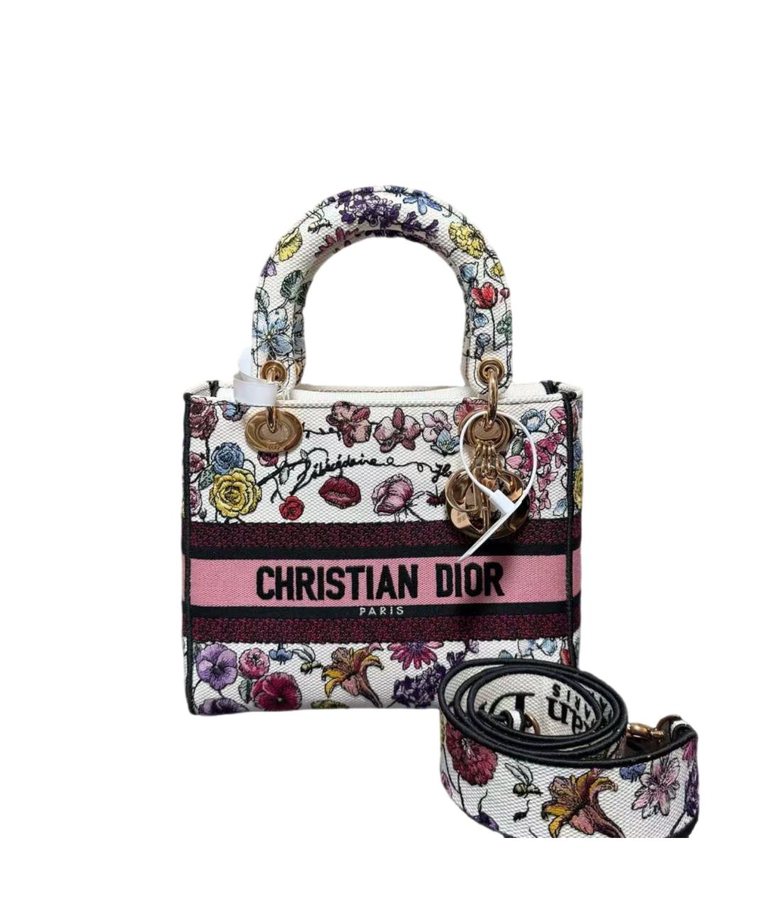 CHRISTIAN DIOR Мульти тканевая сумка через плечо, фото 5