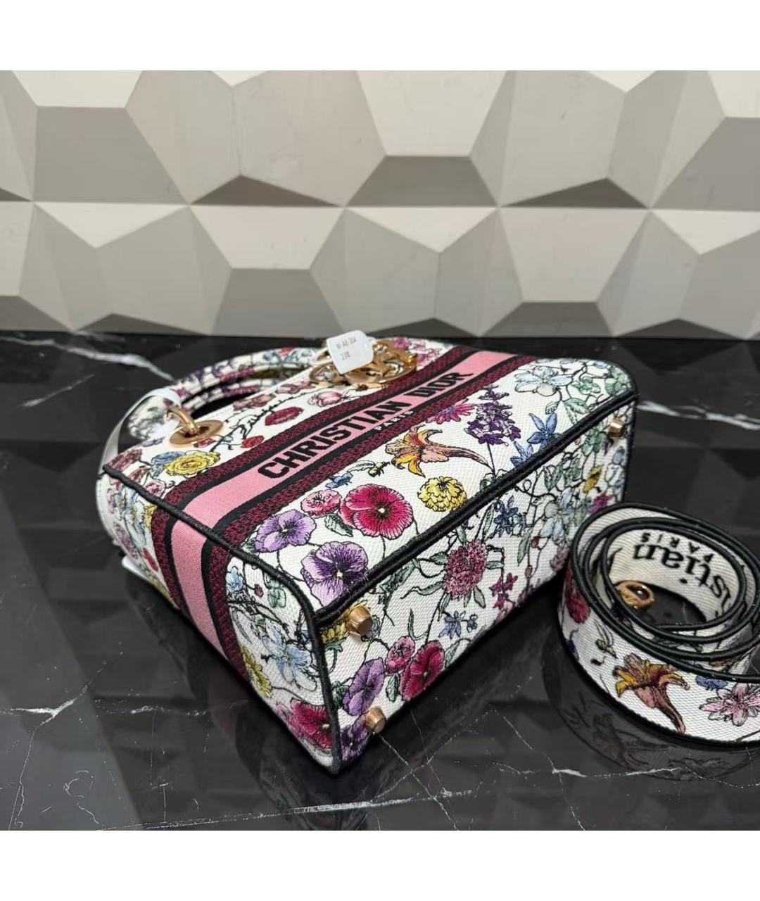 CHRISTIAN DIOR Мульти тканевая сумка через плечо, фото 4