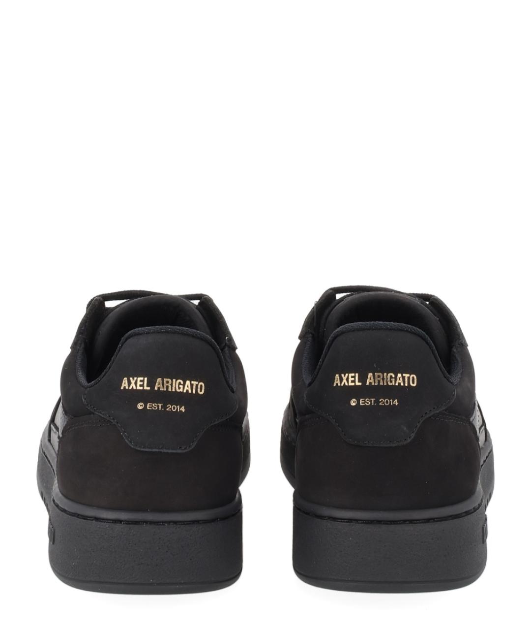 AXEL ARIGATO Черные синтетические низкие кроссовки / кеды, фото 4