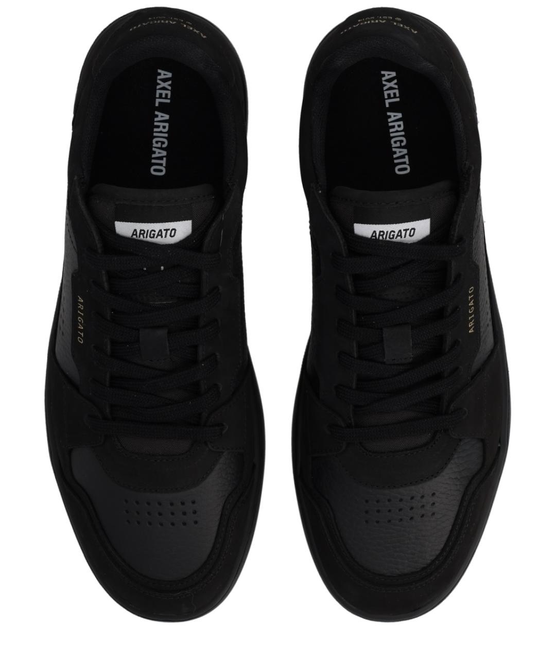 AXEL ARIGATO Черные синтетические низкие кроссовки / кеды, фото 5