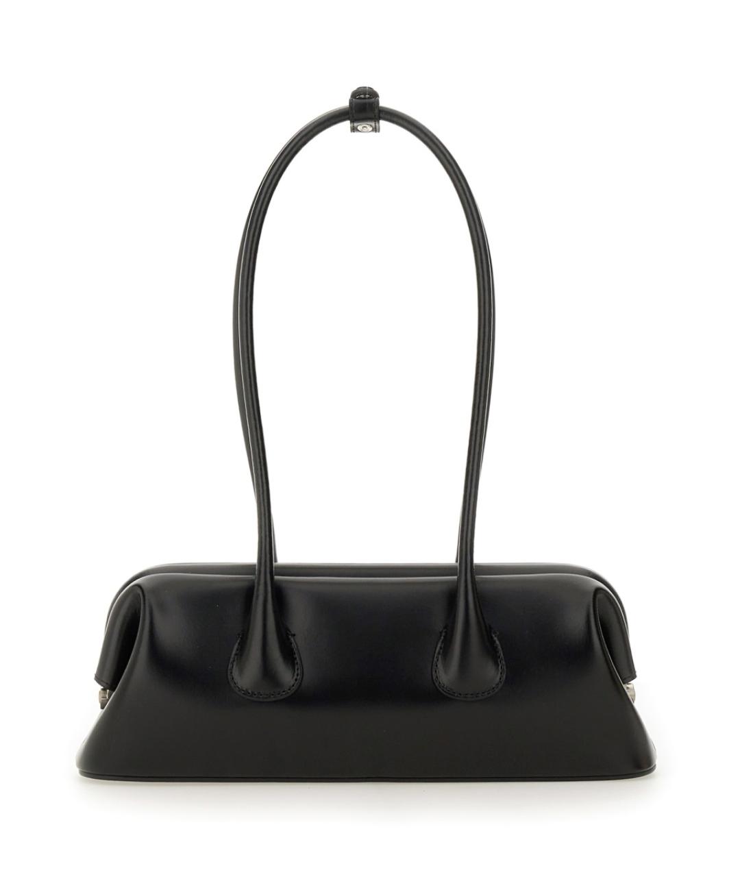 OSOI Черная кожаная сумка через плечо, фото 3