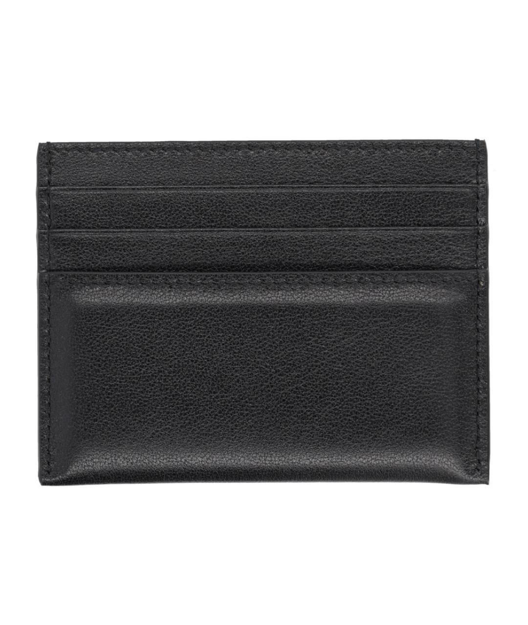 GIVENCHY Черный кожаный кардхолдер, фото 2