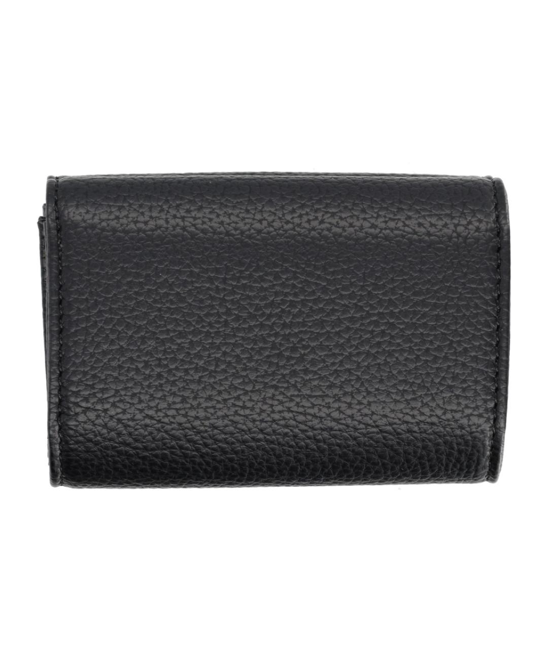 VIVIENNE WESTWOOD Черный полиуретановый кошелек, фото 2