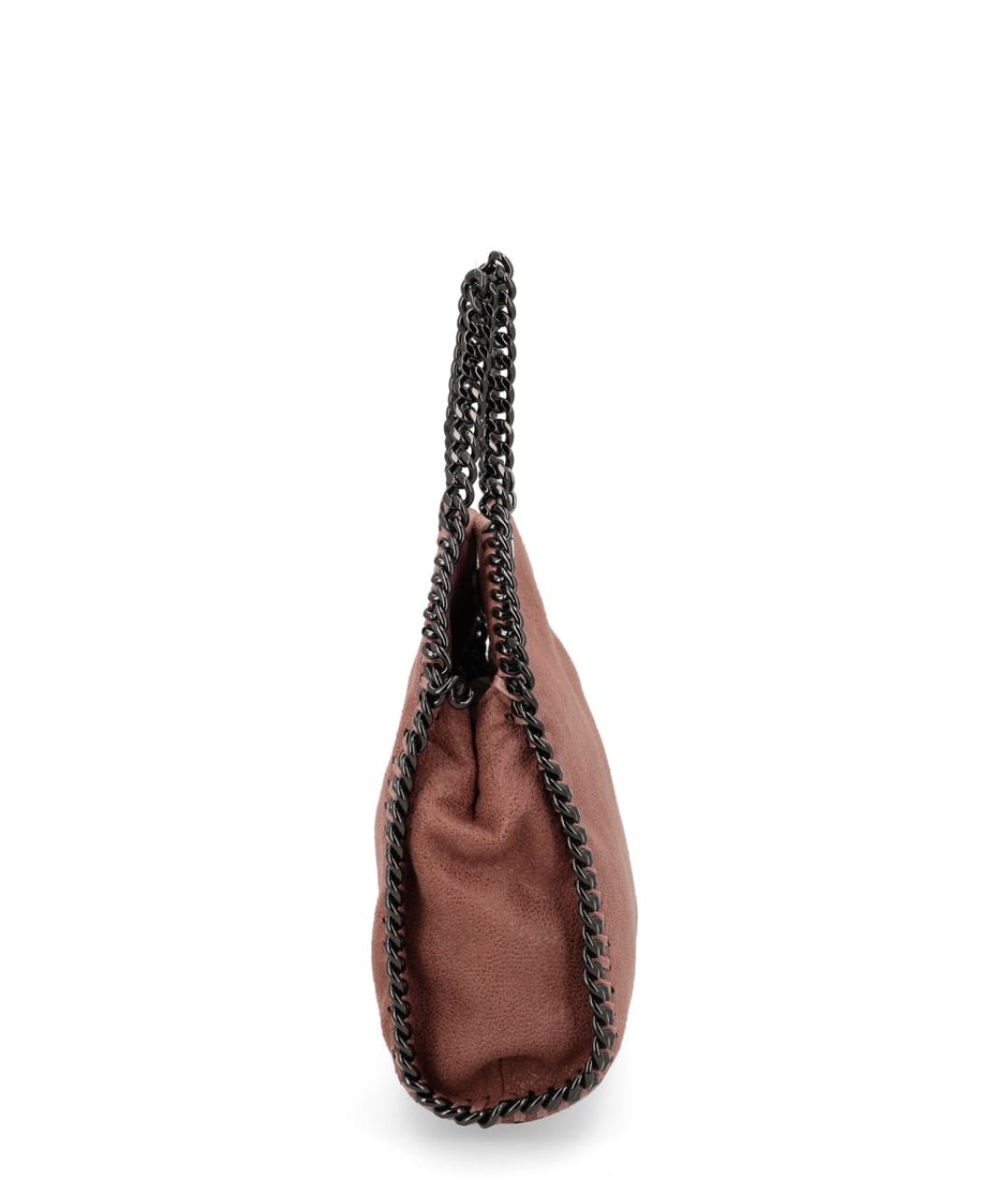 STELLA MCCARTNEY Коричневая синтетическая сумка через плечо, фото 3