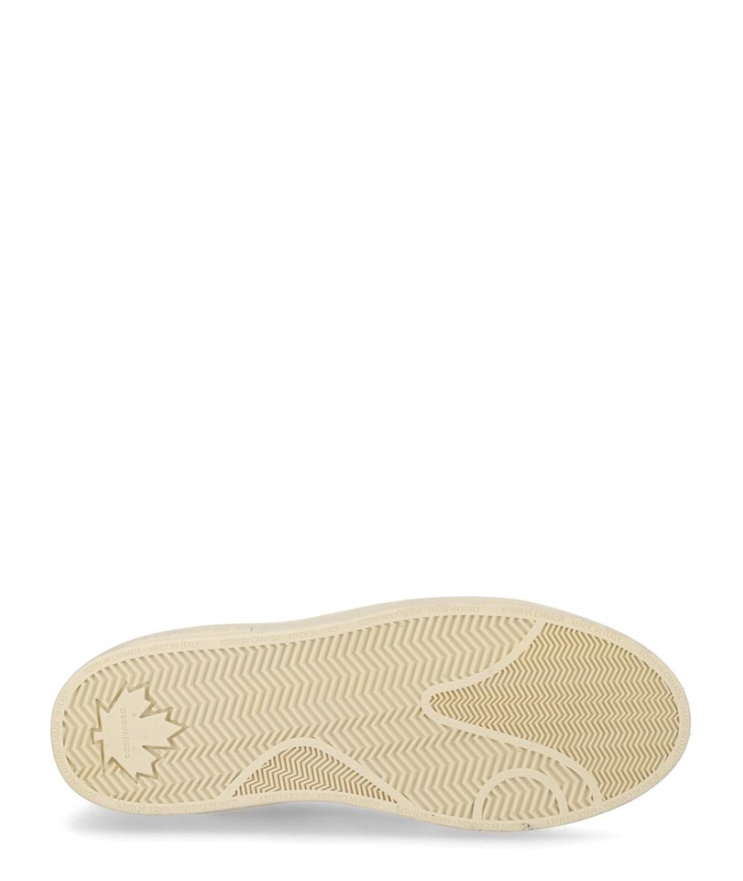 DSQUARED2 Мульти кожаные низкие кроссовки / кеды, фото 6