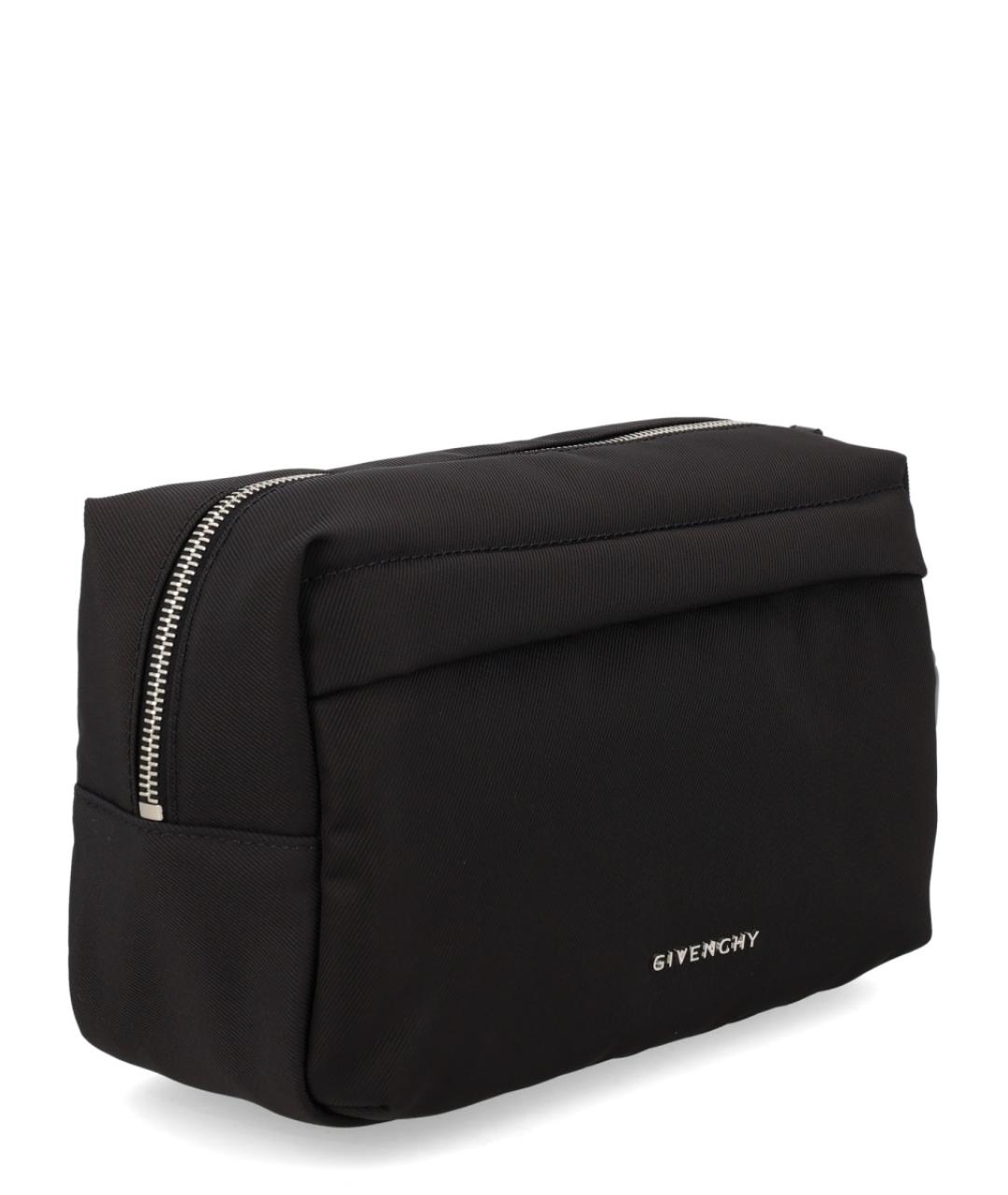 GIVENCHY Черная синтетическая барсетка, фото 3