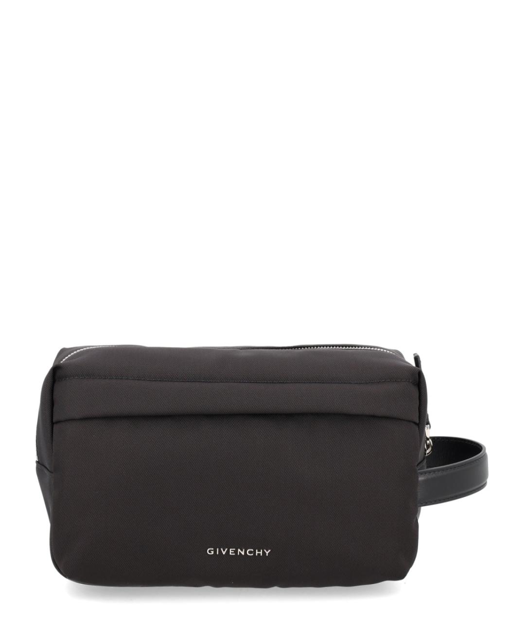 GIVENCHY Черная синтетическая барсетка, фото 1