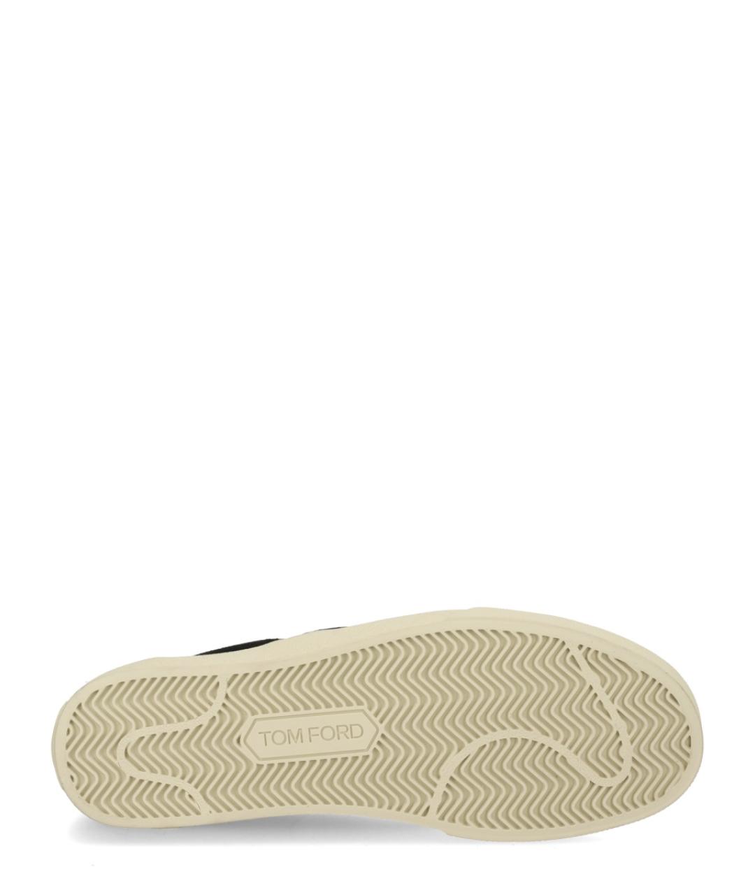 TOM FORD Черные кожаные слипоны, фото 4