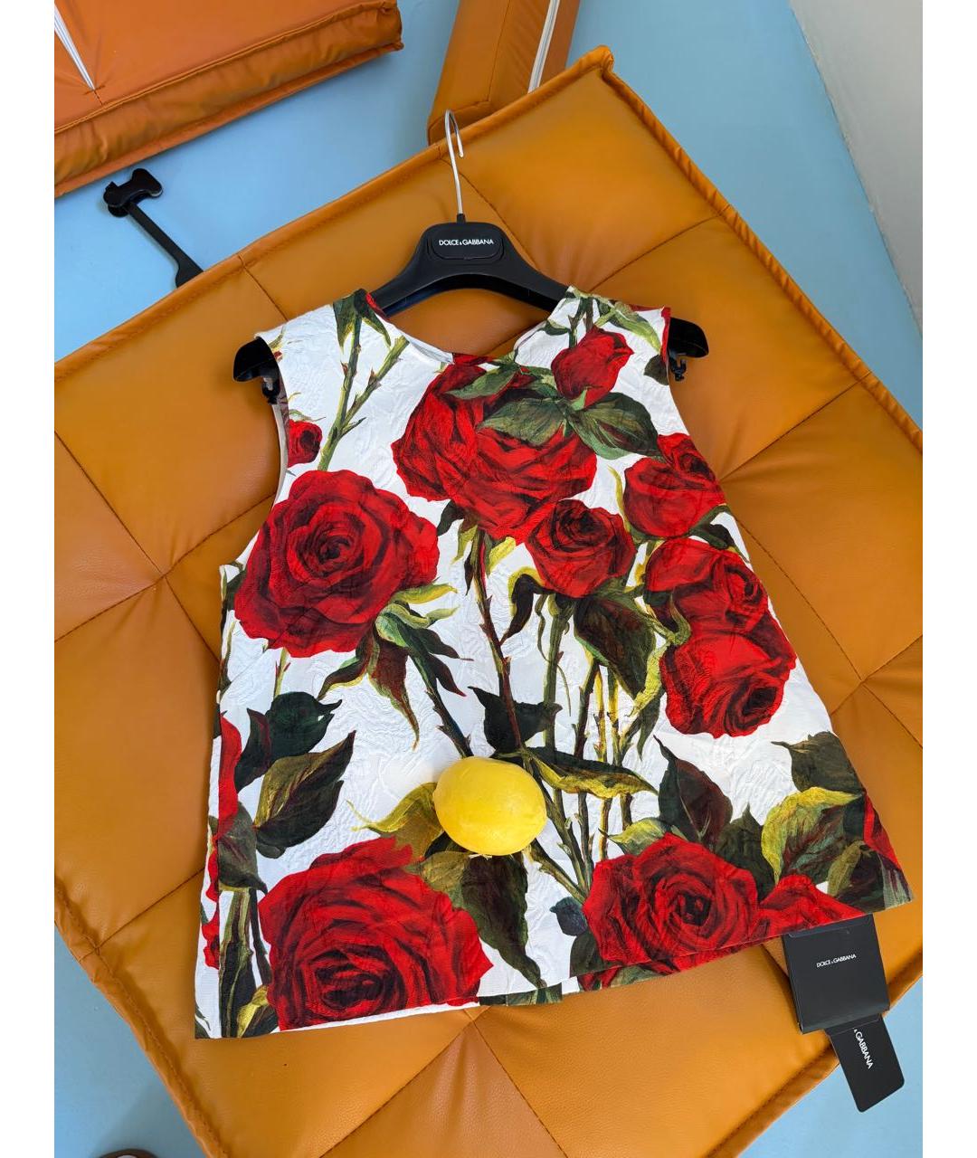 DOLCE&GABBANA Красная майка, фото 3