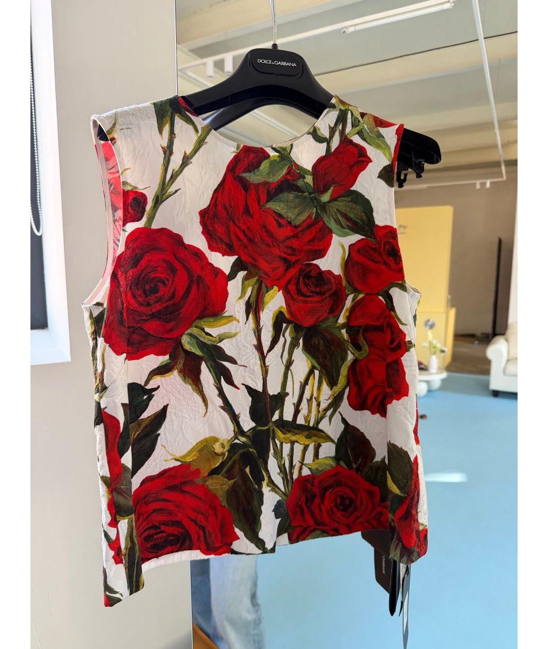 DOLCE&GABBANA Красная майка, фото 2