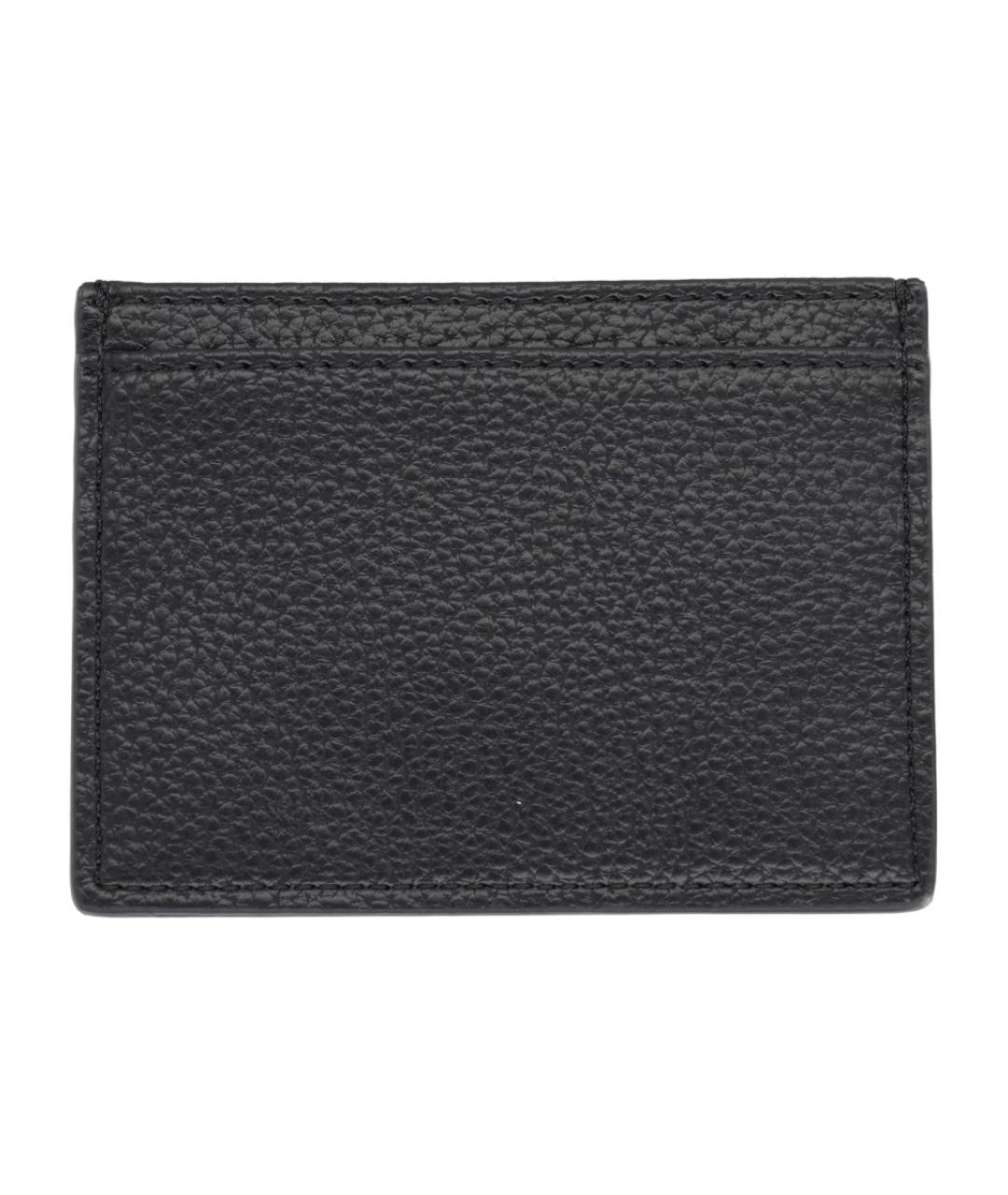 VIVIENNE WESTWOOD Черный полиуретановый кардхолдер, фото 2