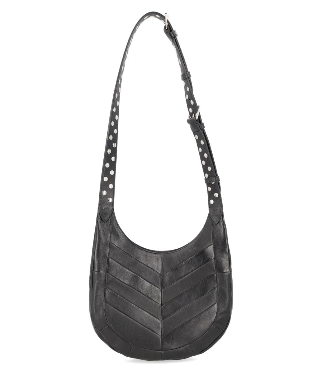 VALENTINO Черная кожаная сумка на плечо, фото 2