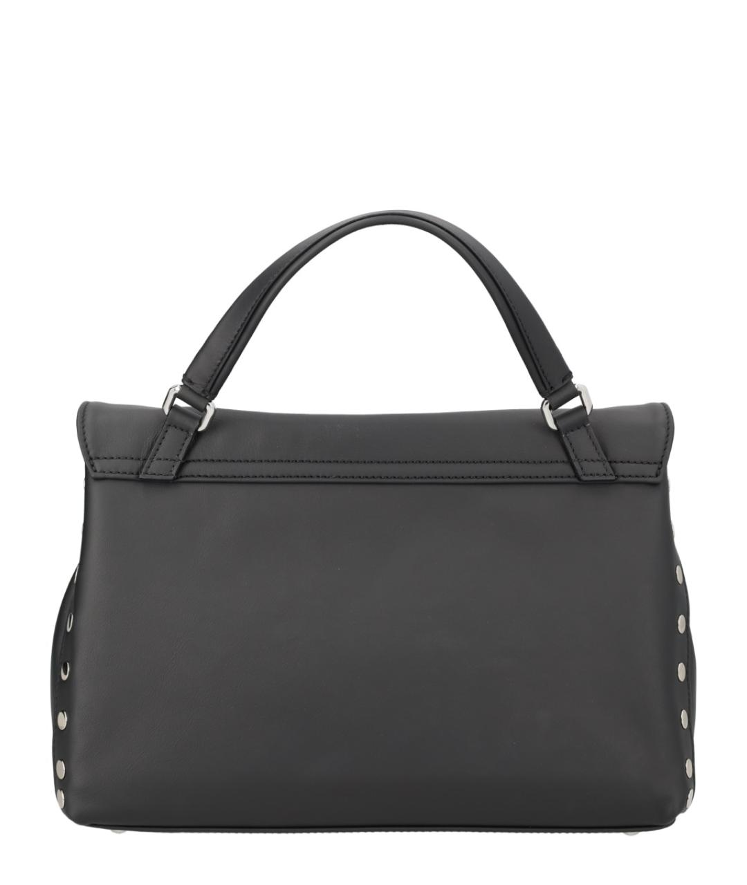 ZANELLATO Черная кожаная сумка через плечо, фото 3