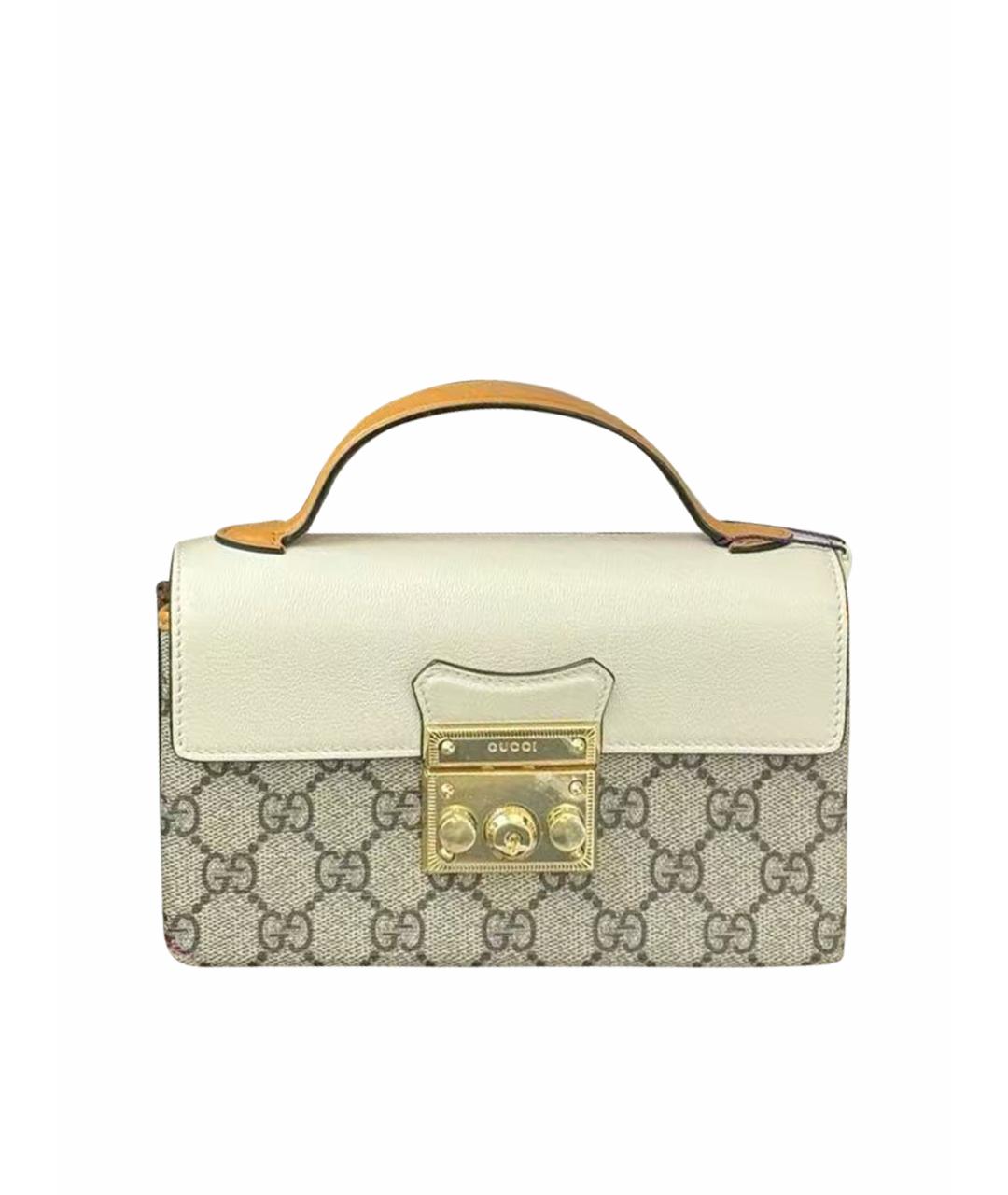 GUCCI Белая сумка через плечо, фото 1