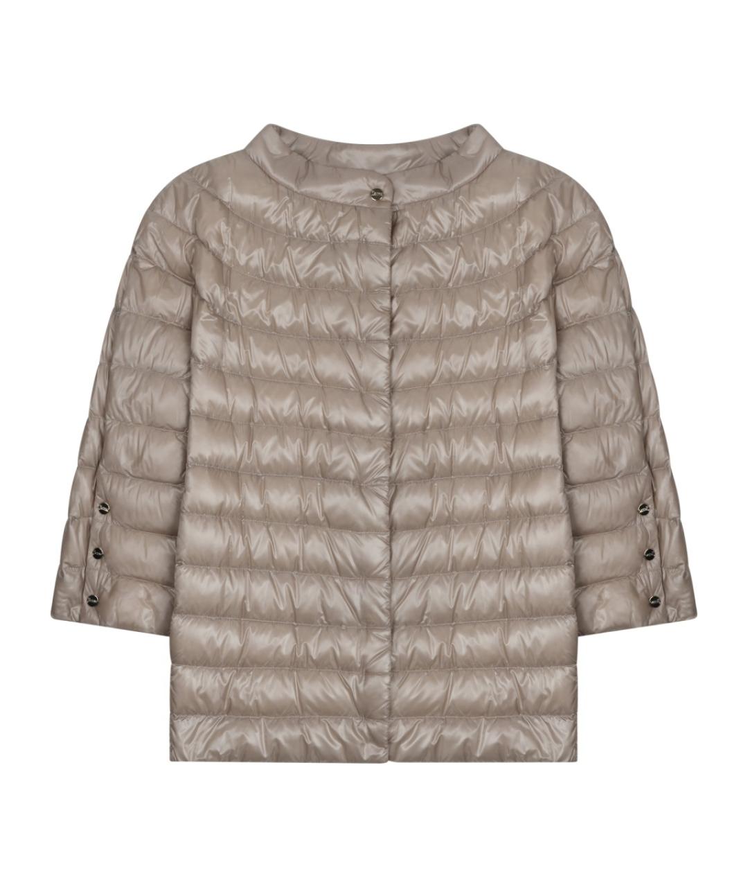 HERNO Бежевая полиамидовая куртка, фото 1