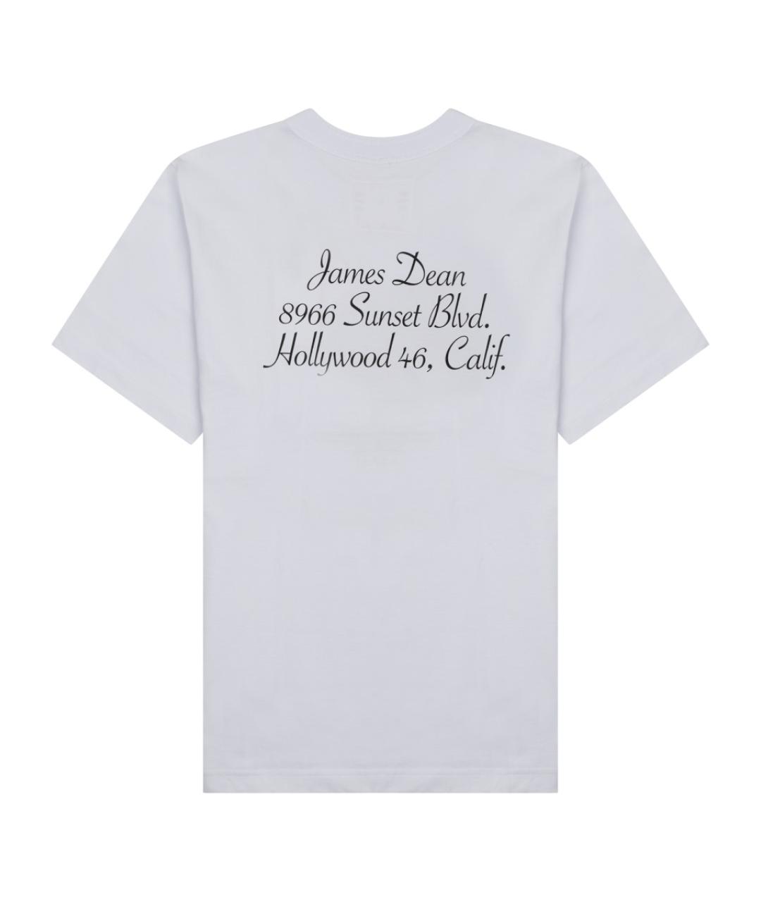 SACAI Белая хлопковая футболка, фото 2