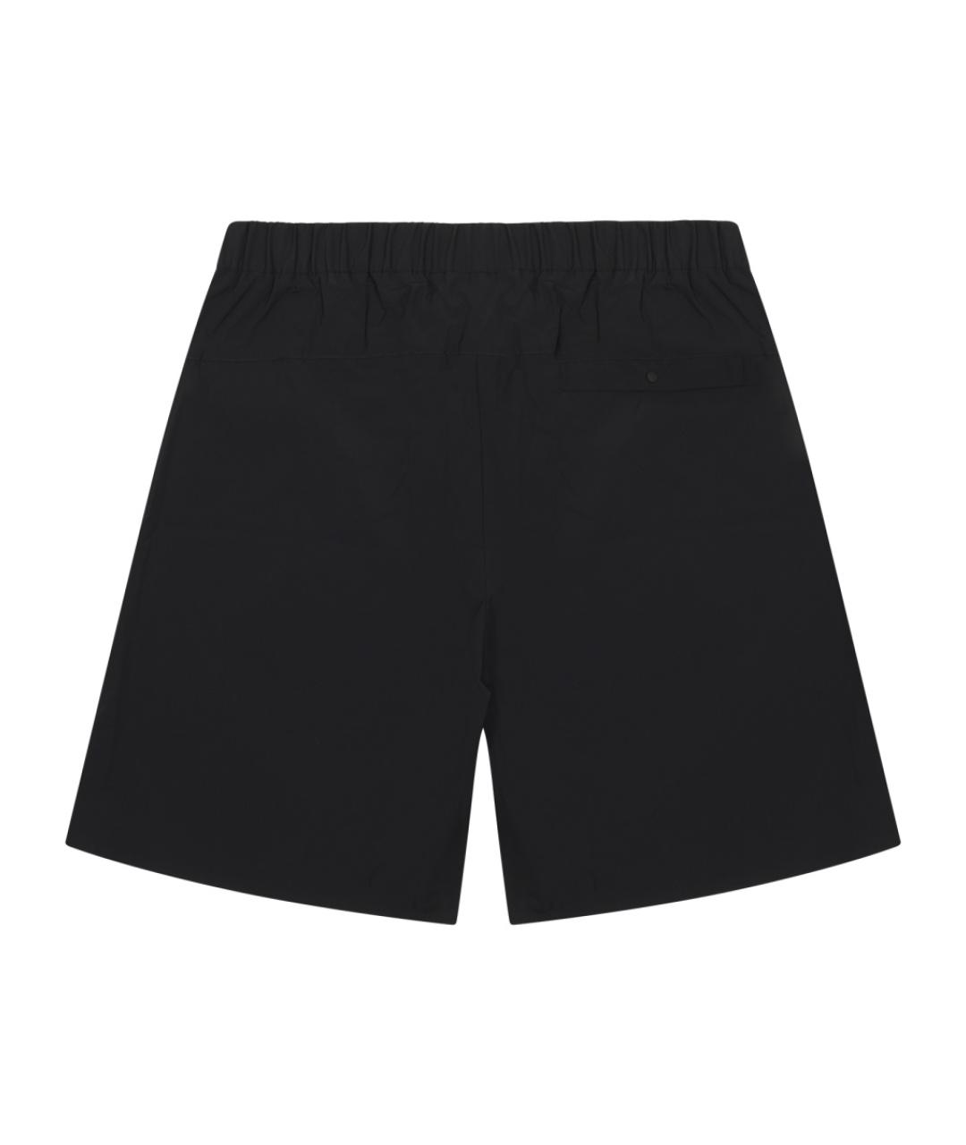 HERNO Черные полиамидовые шорты, фото 2