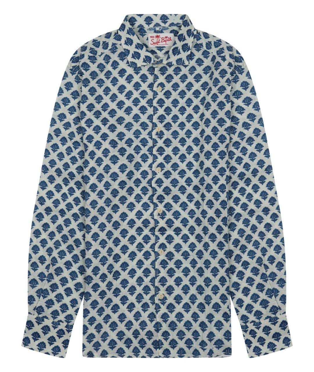 MC2 SAINT BARTH Мульти льняная кэжуал рубашка, фото 1