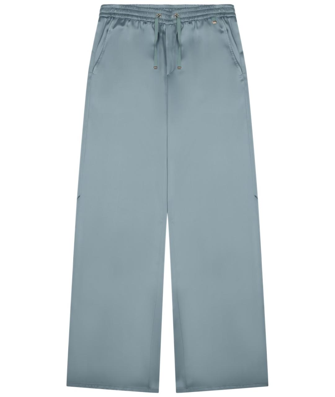 HERNO Мульти полиэстеровые прямые брюки, фото 1