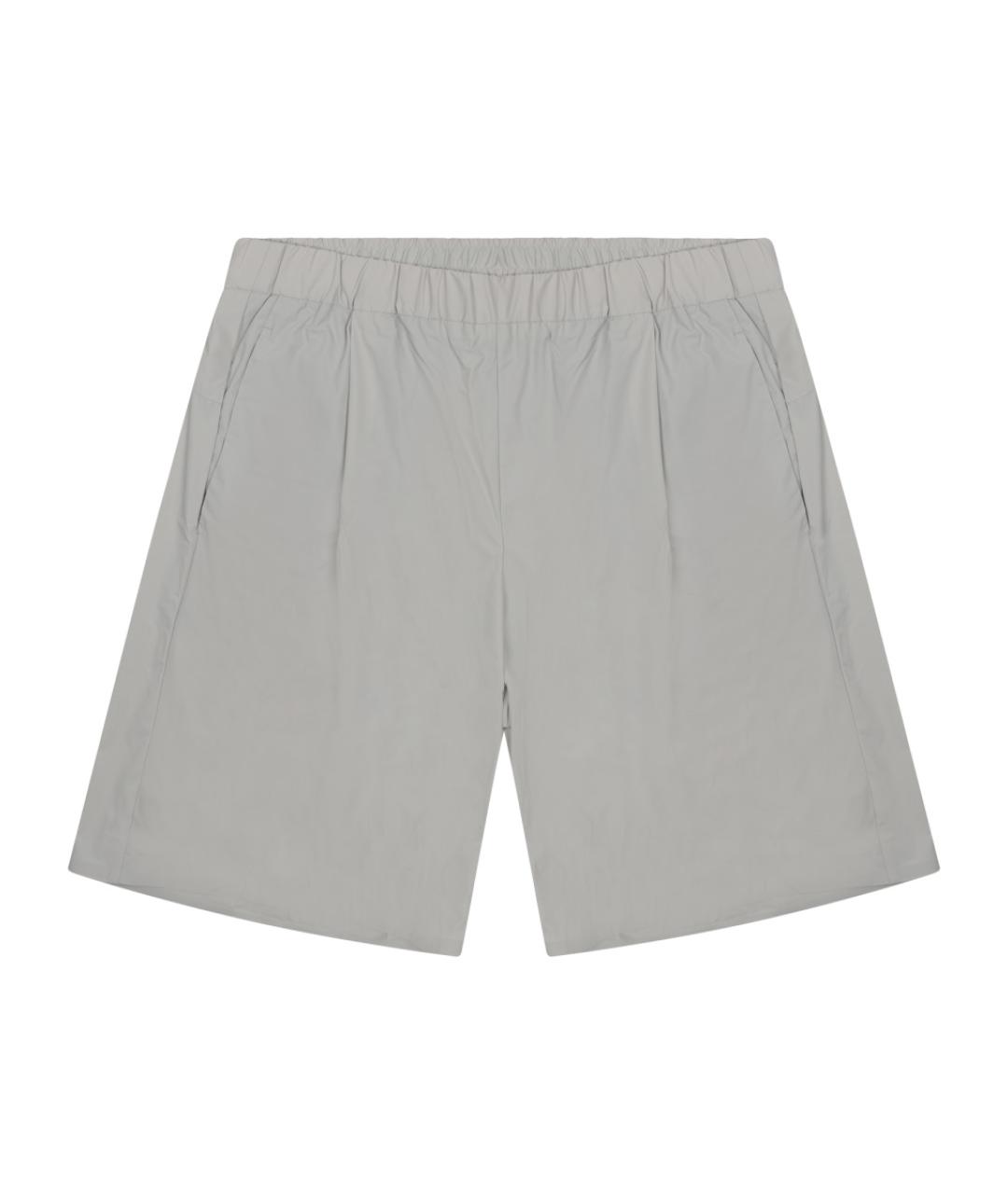 HERNO Серые полиамидовые шорты, фото 1