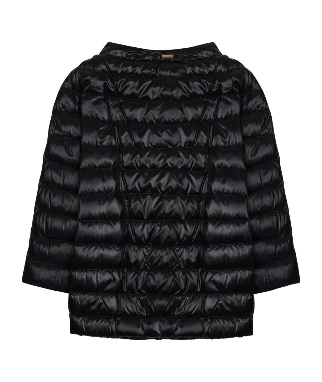 HERNO Черная полиэстеровая куртка, фото 2