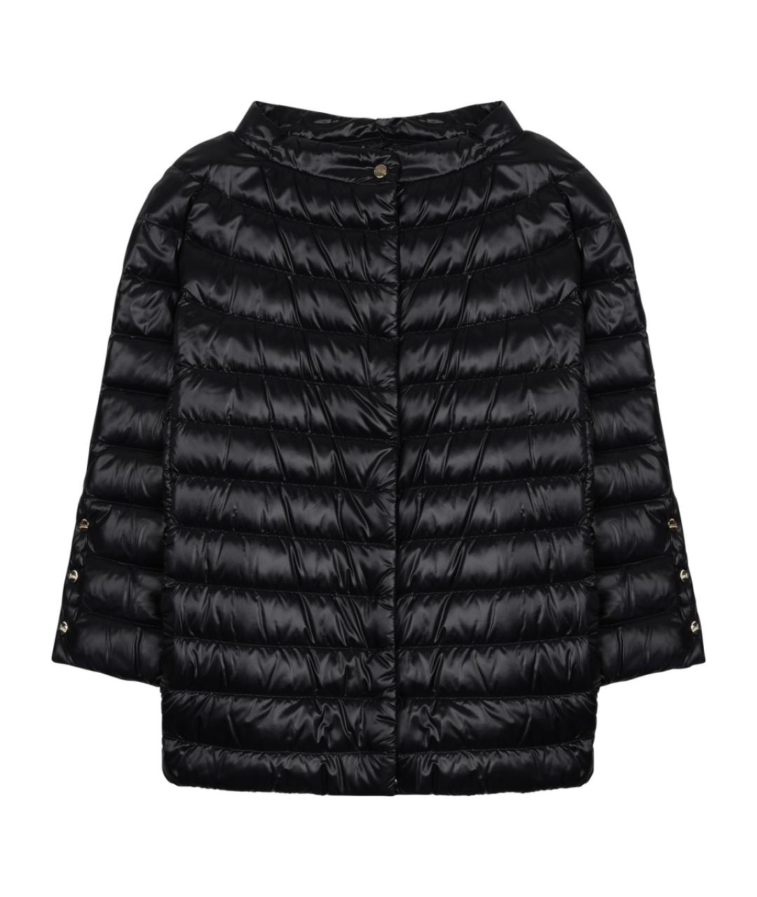 HERNO Черная полиэстеровая куртка, фото 1