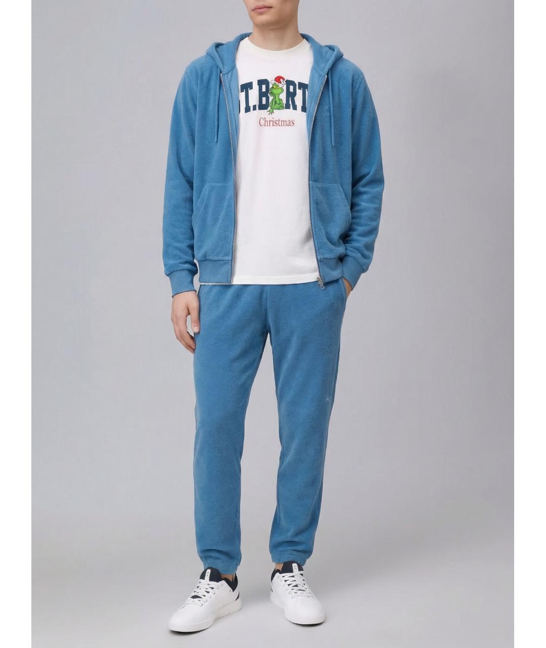 MC2 SAINT BARTH Белая хлопковая футболка, фото 2