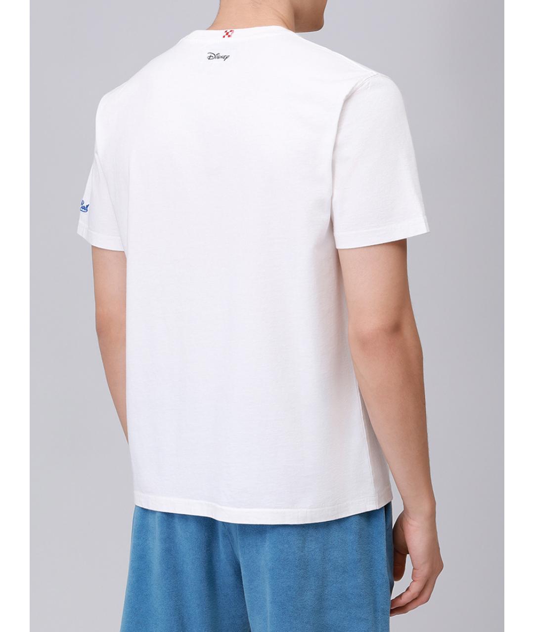 MC2 SAINT BARTH Белая хлопковая футболка, фото 3