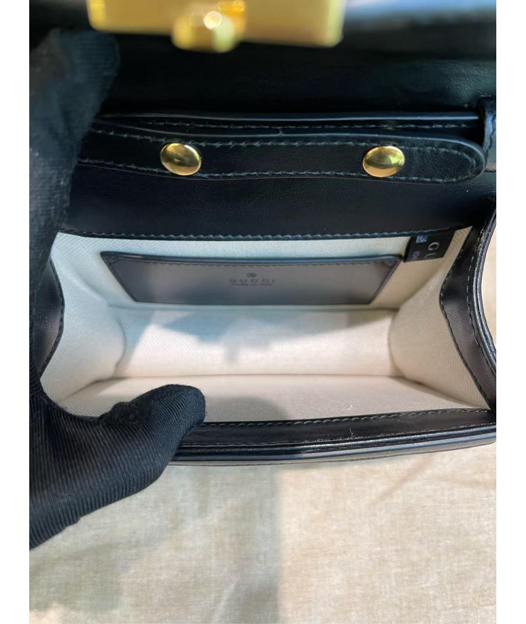 GUCCI Черная сумка через плечо, фото 7