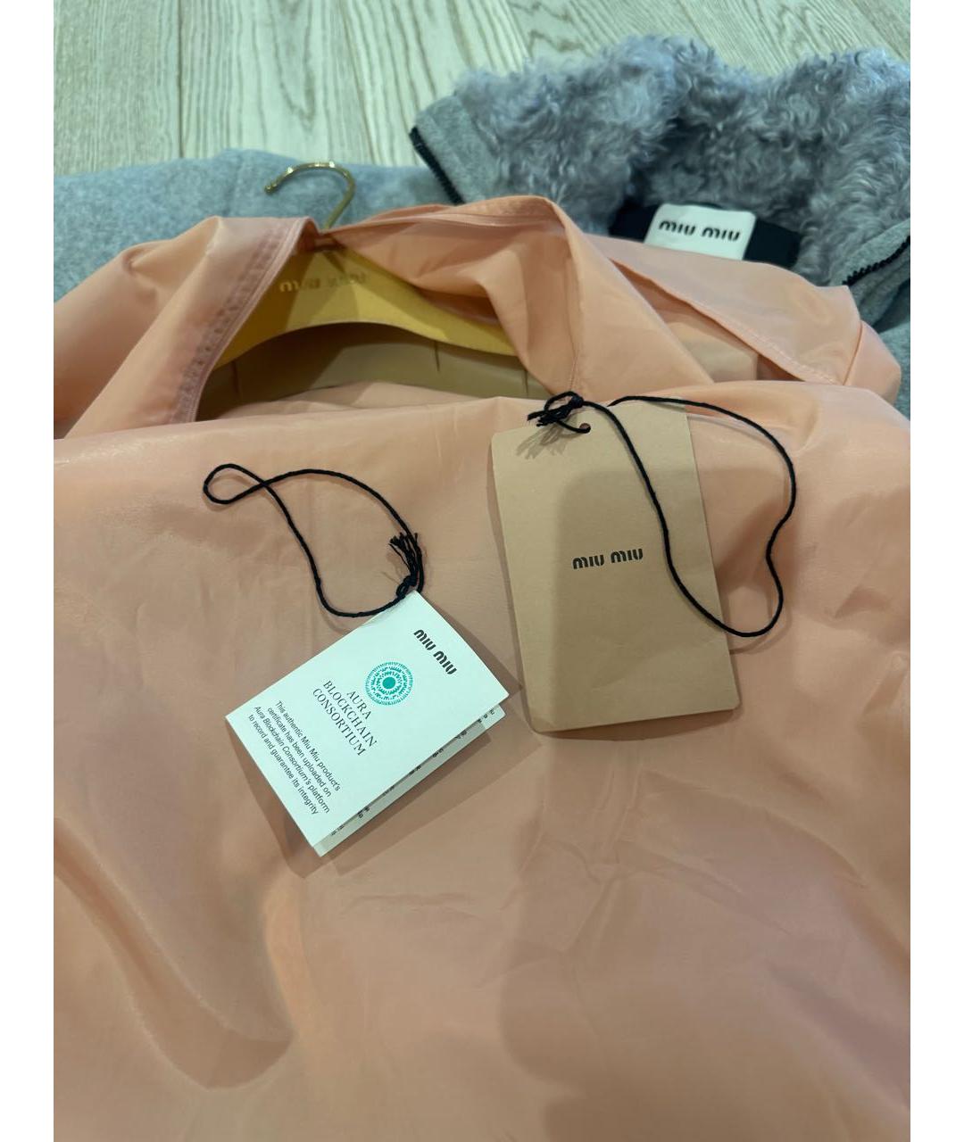 MIU MIU Серая куртка, фото 5