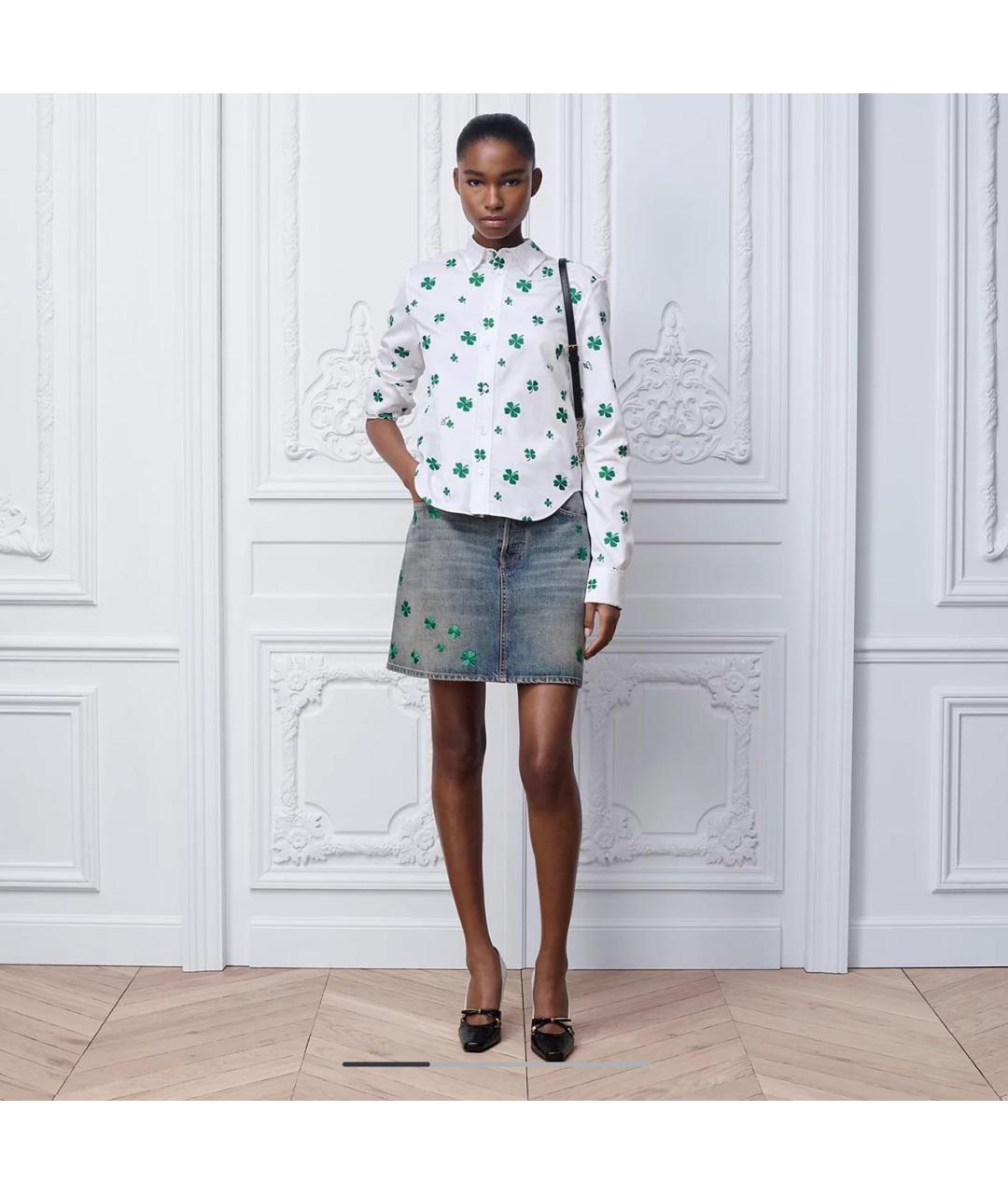 CHRISTIAN DIOR Белая блузы, фото 3