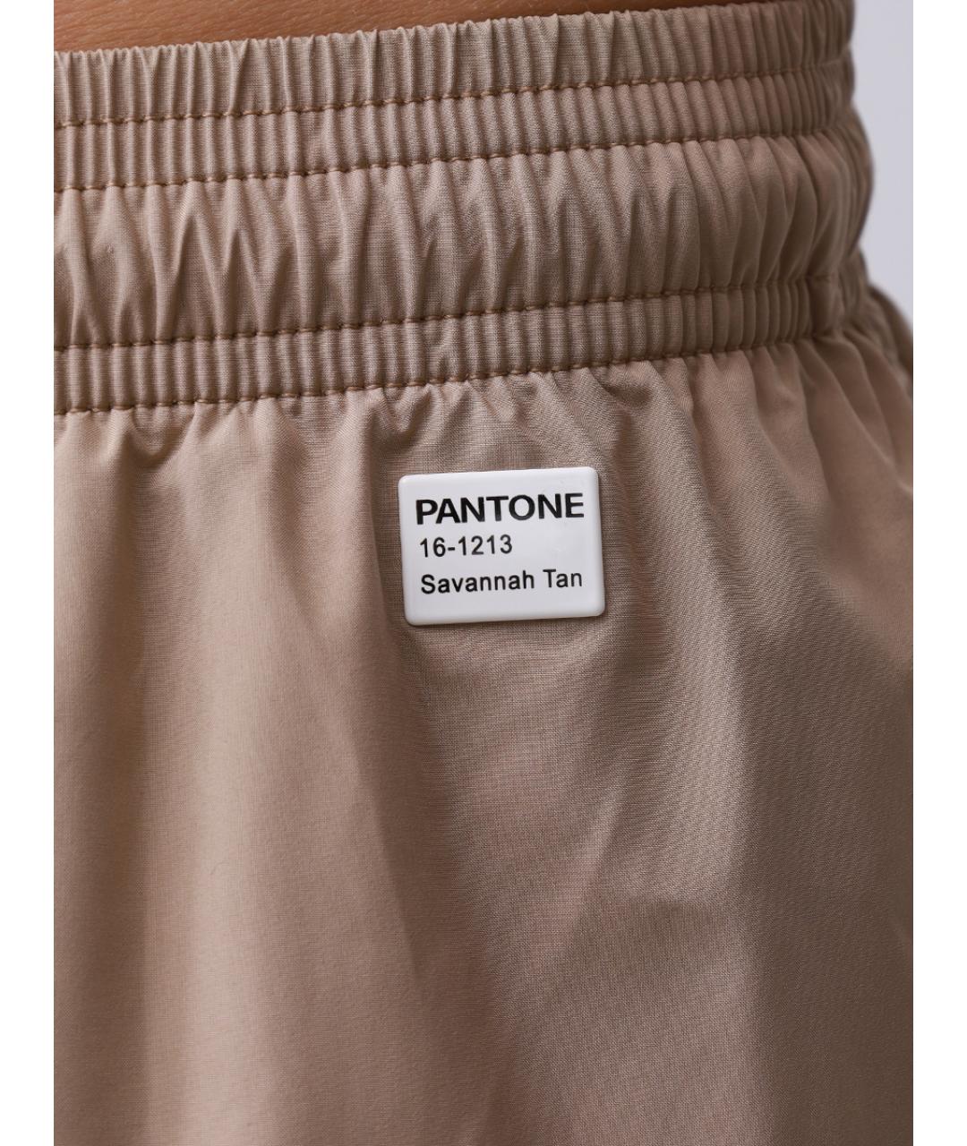 MC2 SAINT BARTH Бежевые полиамидовые шорты, фото 4